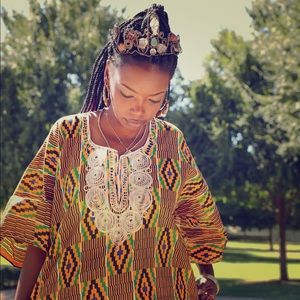 Authentic African Kente Top